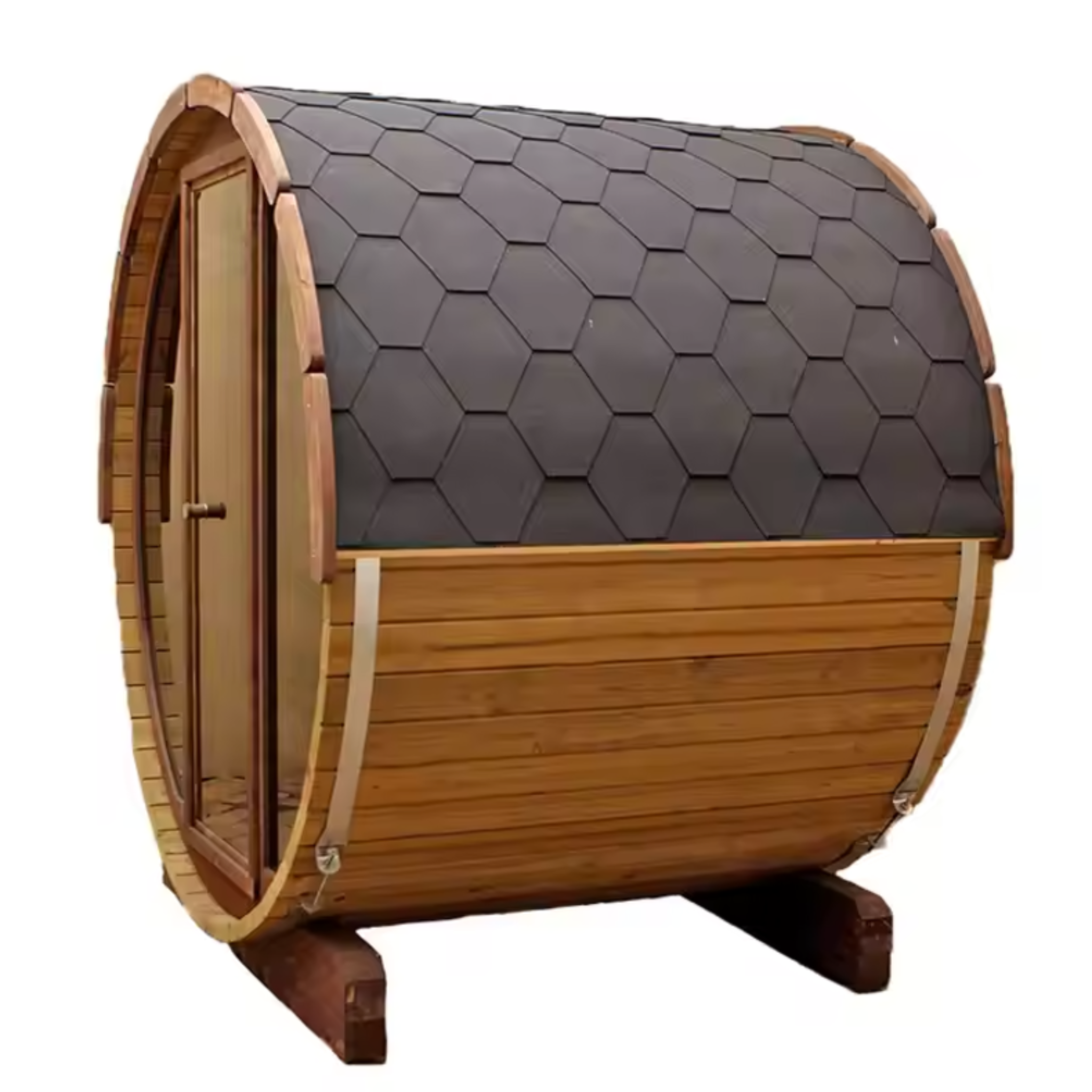 ThermoLoom BarrelView Outdoor Sauna